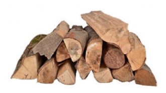 Firewood chopped dry (beech) 25 cm in a box (1x1x1) m